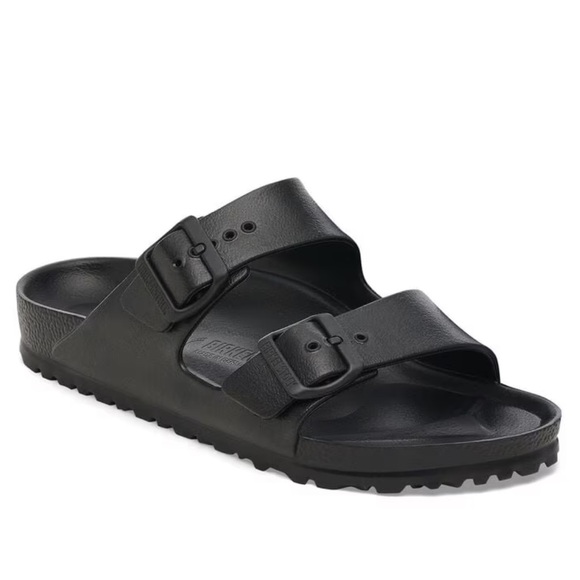 Birkenstock Shoes - NWOT Birkenstock Women’s Arizona Essentials Black Sandals EU Size 37 US 6-6.5